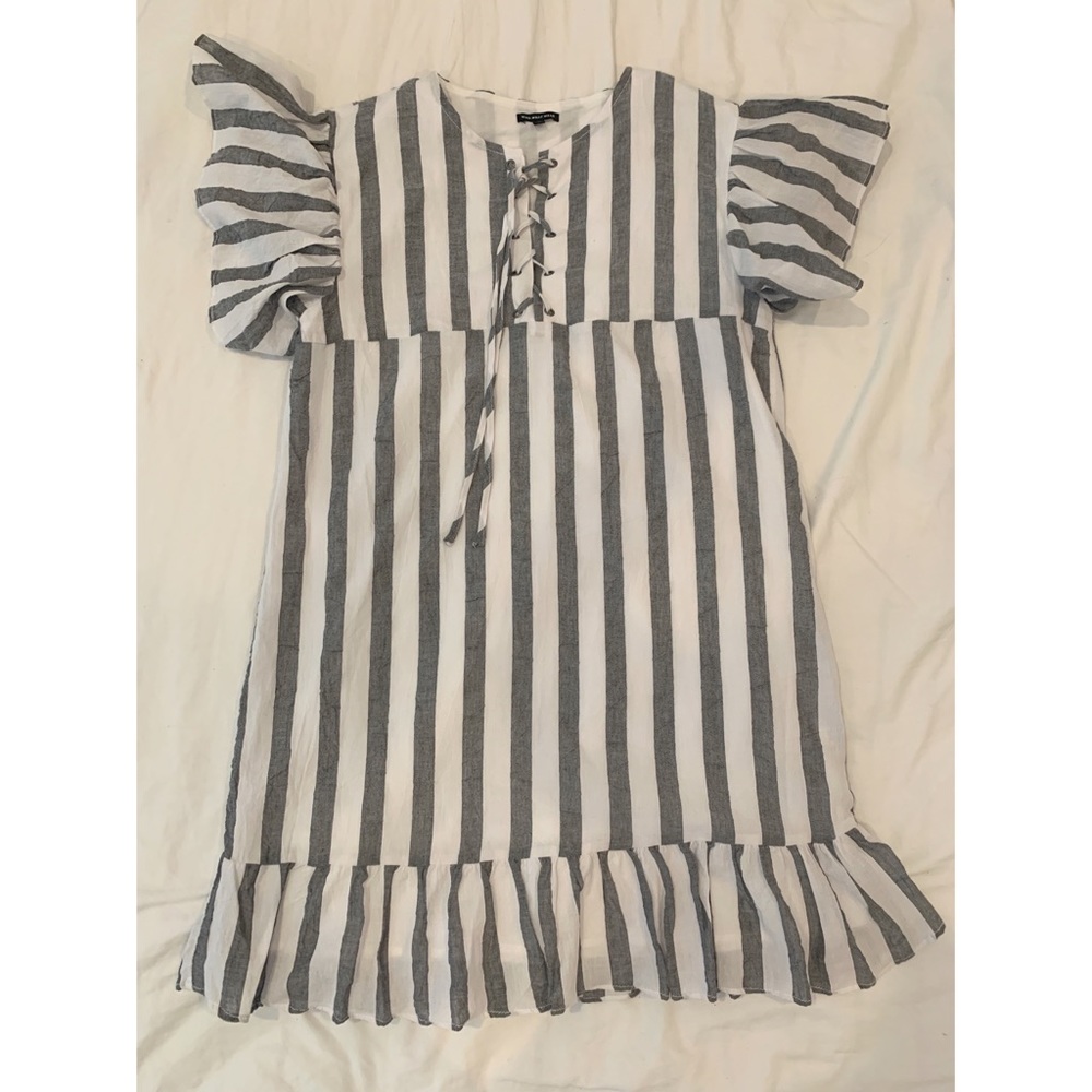 Striped Who What Wear Dress